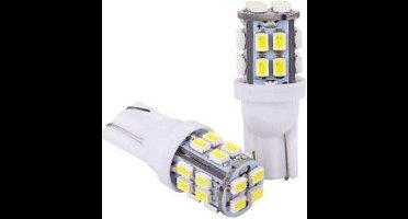 T10 - 24 volt - 3014 - 20 smd - Wit