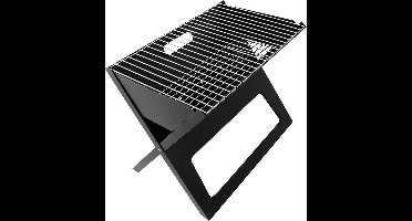 Opvouwbare Barbecue \/ Draagbare BBQ Houtskoolbarbecue \/ Zwart