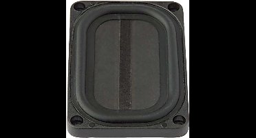 Visaton SC 4.6 FL - 8 Ohm 2.4 inch 6 cm Breedband-luidspreker 4 W 8 Ω Zwart Ovaal