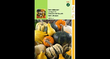 2 stuks - Hortitops - Cucurbita, Sierkalebas klein en groot gem.