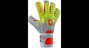 Elite Keepershandschoenen - Maat 11 Volwassenen - geel/ grijs/ rood