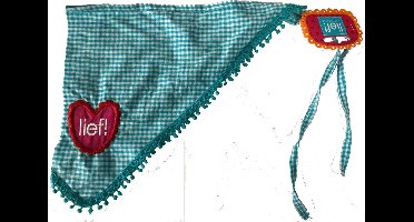 Haardoekje Blauw - Lief Lifestyle