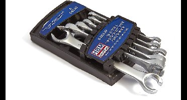 HBM Profi 6 Delige Open Ringsleutelset Voor Remleidingen