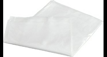 ProPlus Grondzeil zonder weekmakers - 2.50 x 5.00 meter - LDPE - Dikte 0.02 mm - Transparant