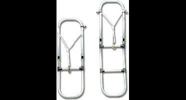 Trem opklapbare Zwemtrap 2-treden voor Rubberboot