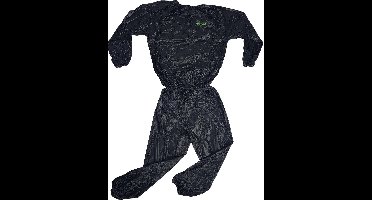 Tunturi Zweetpak -Sauna Suit - Sauna pak - XXL - Zwart