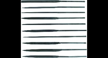 Budget needle file set - vijlen set - 10x - Vallejo Tools - T03001