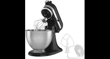 KitchenAid K45SSEOB Classic - Keukenmachine - zwart