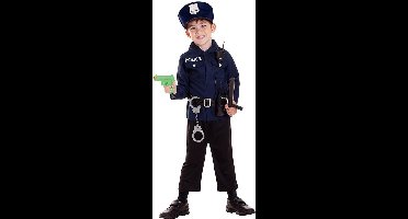 "Politie agent kostuum voor jongens  - Kinderkostuums - 98/104"