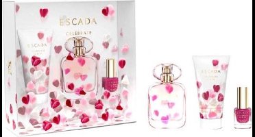 Escada Celebrate N.o.w. Eau De Parfum 3 Pieces Gift Set