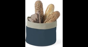 HENDI Ronde broodzak – duurzaam katoen – donkergrijs – ⌀200x(H)200mm