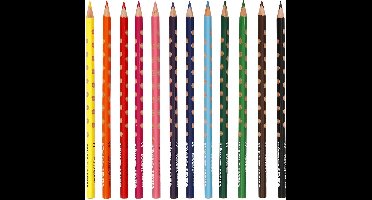 Lyra Kleurpotloden Dunne Groove 12 Stuks Multicolor