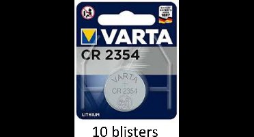Varta CR2354 Lithium knoopcel batterij 3V - 10 stuks