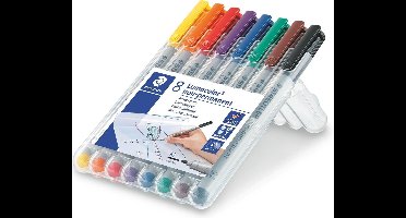 STAEDTLER Lumocolor M non-permanent pen - Box 8 st