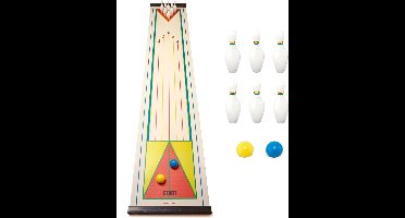 Kikkerland Bowlingspel - 2+ spelers - Compact