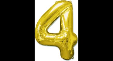 Cijfer 4 - Goud XL