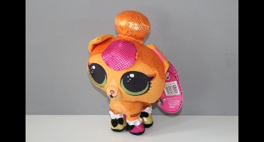 LOL Suprise - Knuffel hond - Oranje - 22 cm - Pluche