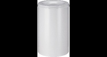 V-Part - Vlamdovende papierbak 110 liter - Steel - grijswit (R9002) - Prullenbak