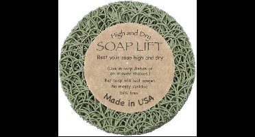 SoapLift, zeepbakje voor langer plezier van je zeep! - rond - groen