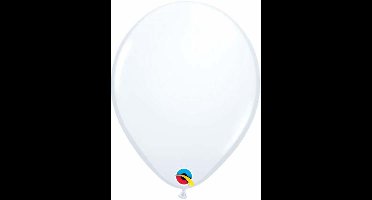 Qualatex Ballonnen Wit 13 cm 100 stuks