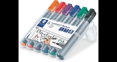 STAEDTLER Lumocolor flipchart marker - Box 6 st