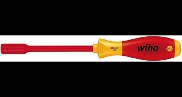 VDE Dopschroevendraaier Wiha Sleutelbreedte (metrisch): 6 mm Koplengte: 125 mm