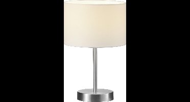 TRIO HOTEL - Tafellamp - Nikkel mat - excl. 1x E14 4,9 W - Snoerschakelaar