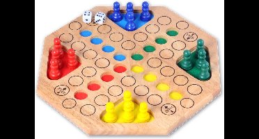 Ludo 8-kantig 29 x 29 cm