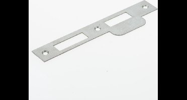 Nemef Sluitplaat RVS recht type p4219/17 DIN rechts (Prijs per stuk)