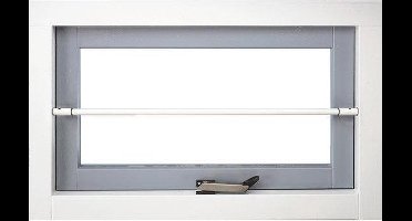 Secubar montagenokken WIT in de dag type twist voor RVS stang