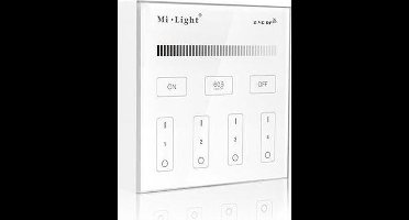 Milight 4-zone RGB/RGBW afstandsbediening paneel touch batterij