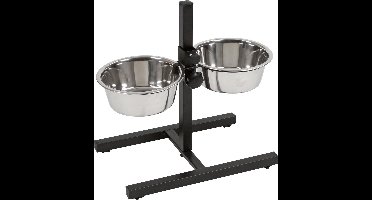 Kerbl Voerbakken met standaard - 2 x 1800ml