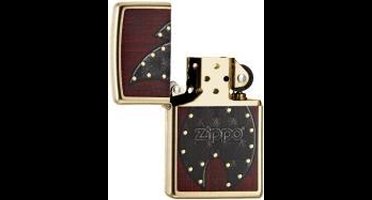 Zippo aansteker Leather Flame