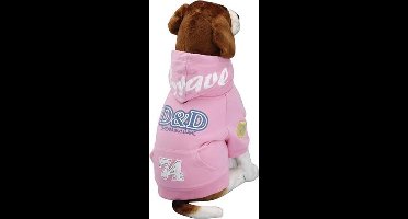 D&D Hondenjas Bravedog - Roze - XL - 40 x 56 x 36 cm