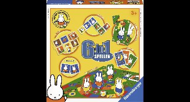 Ravensburger Nijntje 6 in 1 - spellendoos