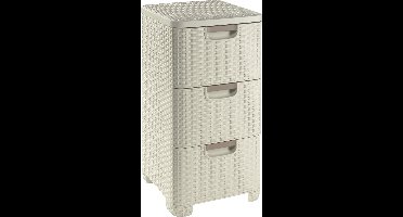 Curver Style Ladesysteem - 3x 14L - Vintage wit