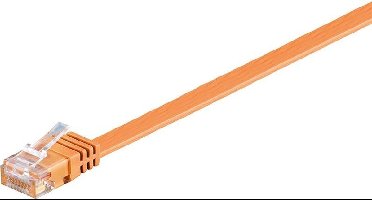 Wentronic CAT6 Netwerkkabel - RJ45 - Oranje - 2 m