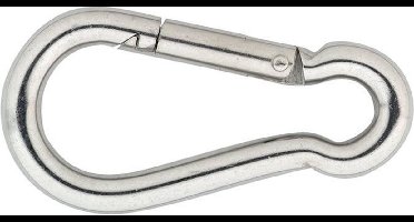 Dulimex Karabijnhaak 245-10I C-DIN 5299 RVS AISI 316 100 x 10mm 8000.024.5I10