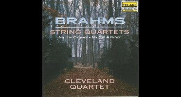 Brahms: String Quartets no 1 & 2 / Cleveland Quartet