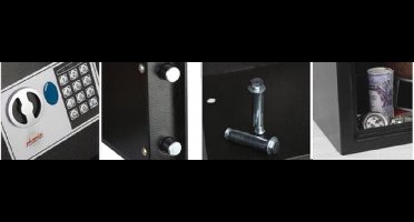 Phoenix Design Meubelkluis Small Zwart met Electronisch slot
