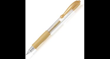 Pilot G-2 -Goud - medium - 0.7mm - 1 stuks