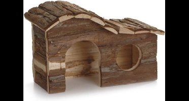 Beeztees Forest Arch Blokhut - Knaagdier - 26,5x16x13,5 cm