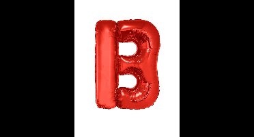 ESPA - Rode aluminium letter ballon