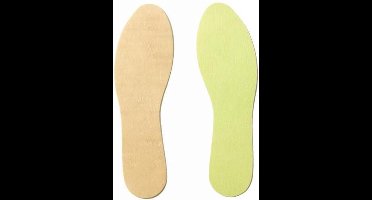 Bama Inlegzolen Fresh Ins Dames Naturel/lichtgroen Maat 41/42