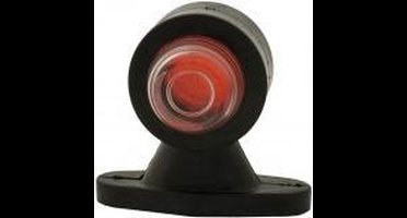 Zijmarkeringslicht 12/24V LED - Wit/Rood L1012