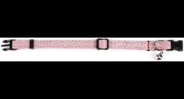 Beeztees Glitter - Kattenhalsband - Roze - 30x1x0,2 cm