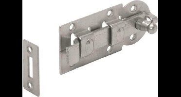 GB ROLSCHUIF met Bocht 100MM Verzinkt