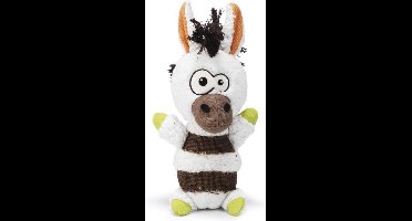 Beeztees Polly Ezel - Hondenspeelgoed - Schapenvacht - 28 cm