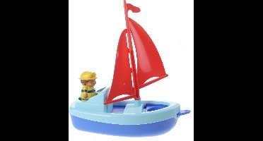 Ecoiffier Zeilboot met Speelfiguur - 22cm