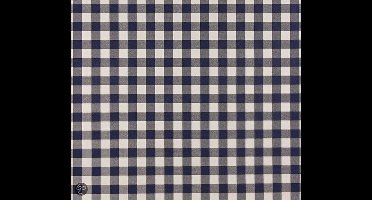 Dutch Wallcoverings Papierbehang - Ruitje - Delfts blauw